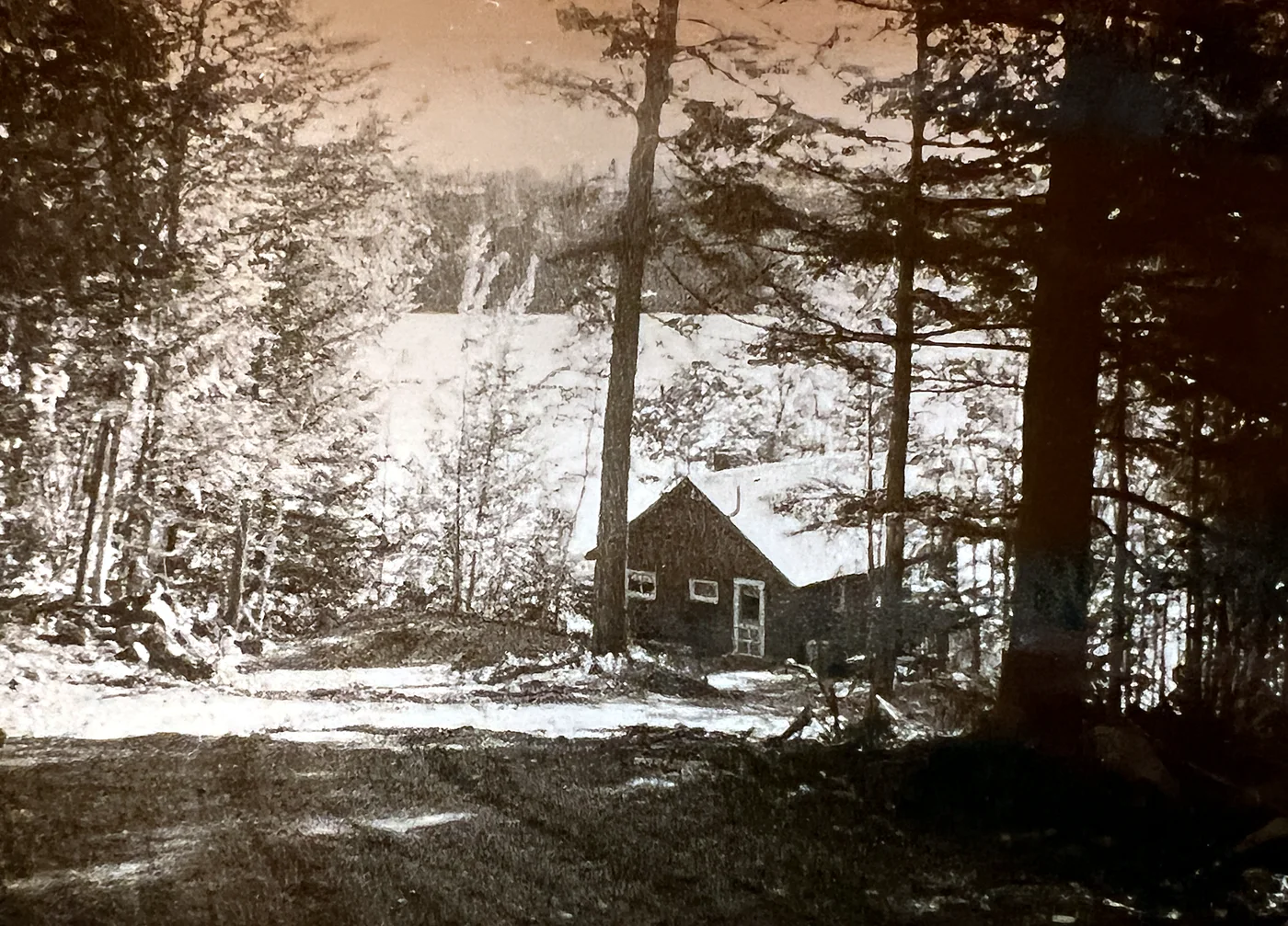 Another early view from Christmas Lane.